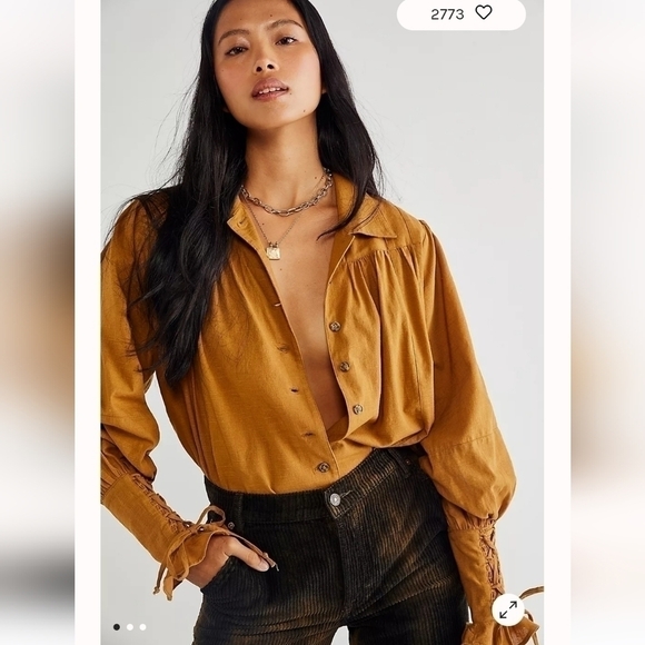 Free People Kiss Kiss Blouse - Picture 8 of 10
